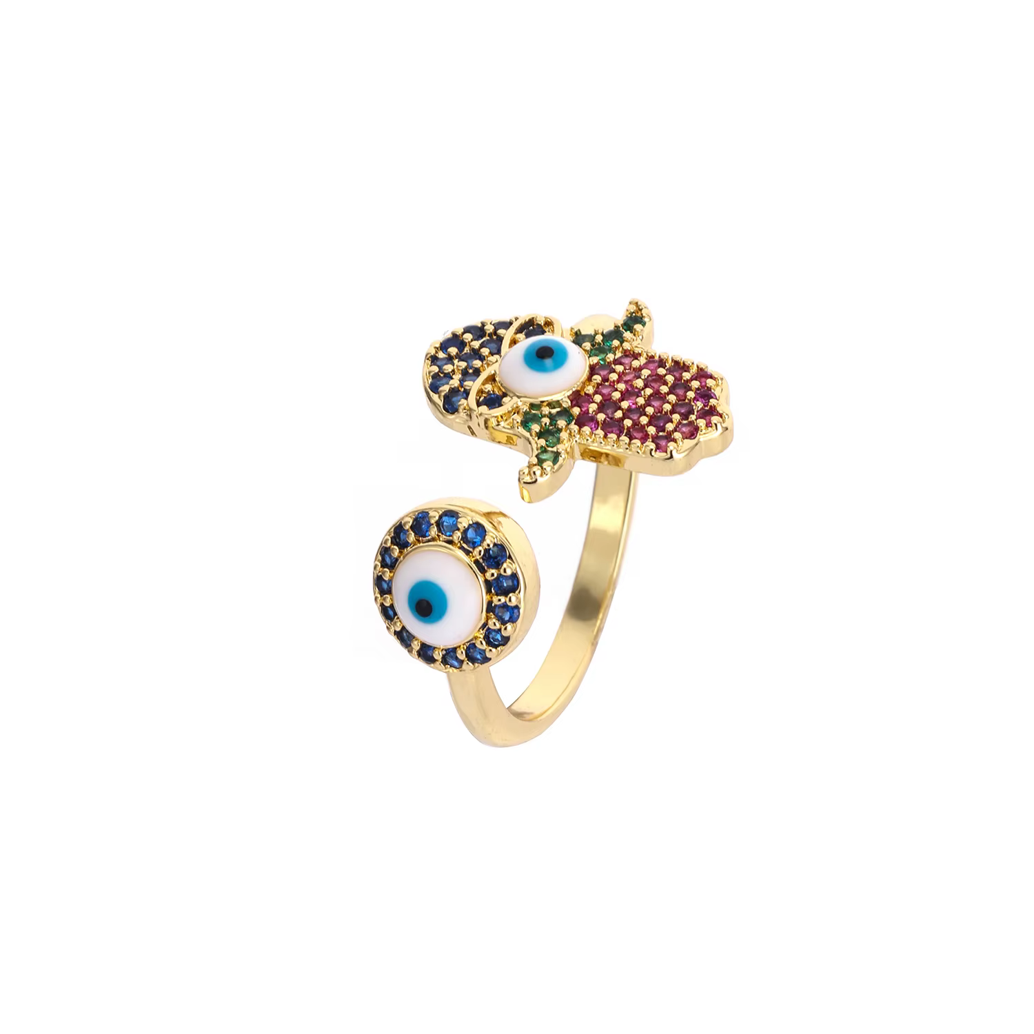 Nidin Bague Tendance Ajustable pour Femme