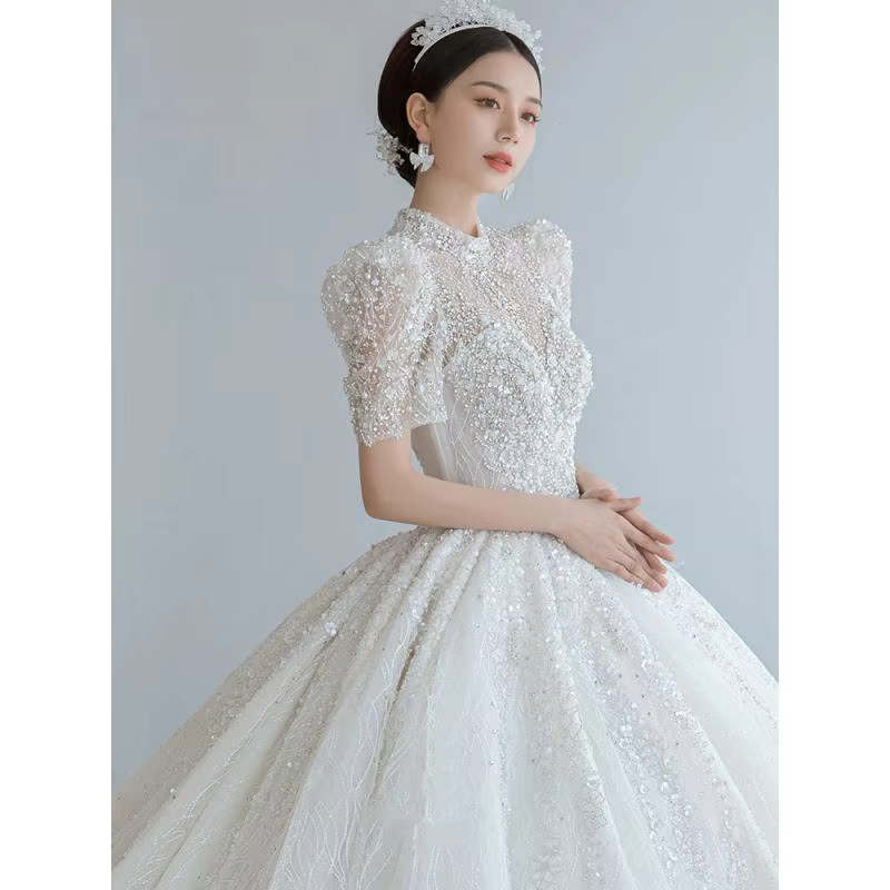 Robe de mariée princesse française