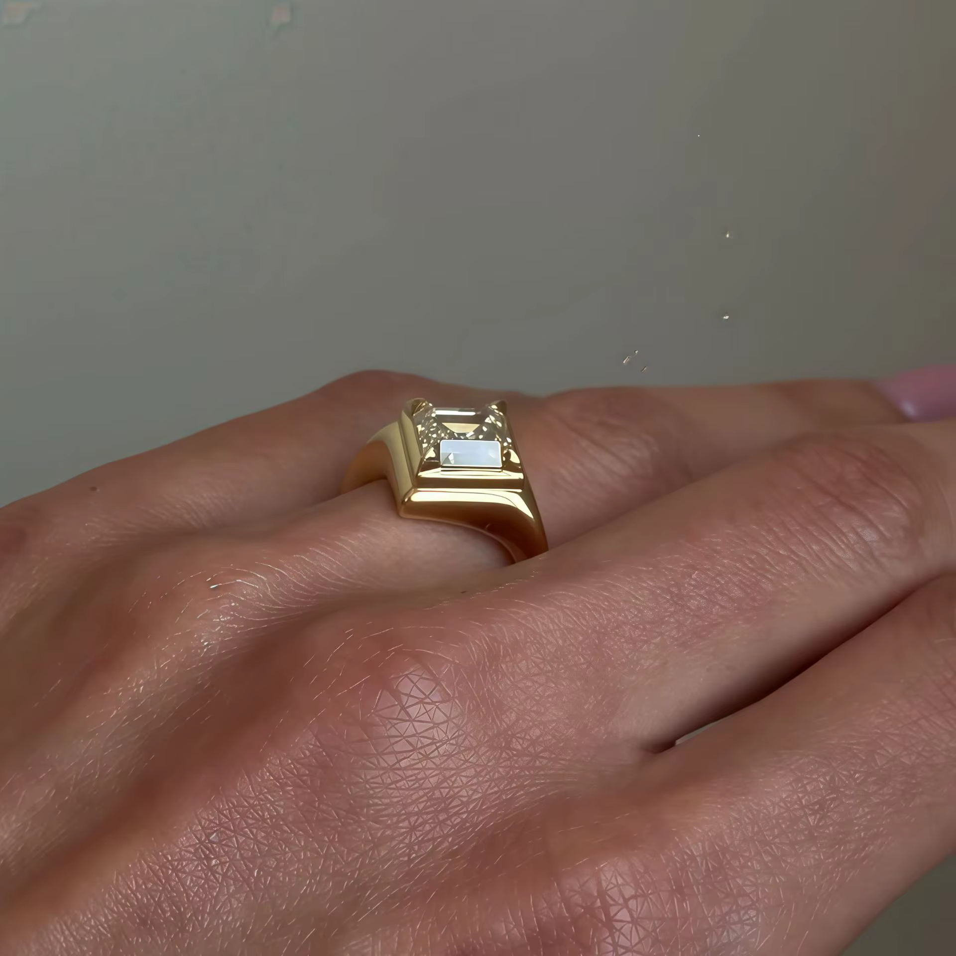 WUIHA – bague de fiançailles en argent Sterling 925