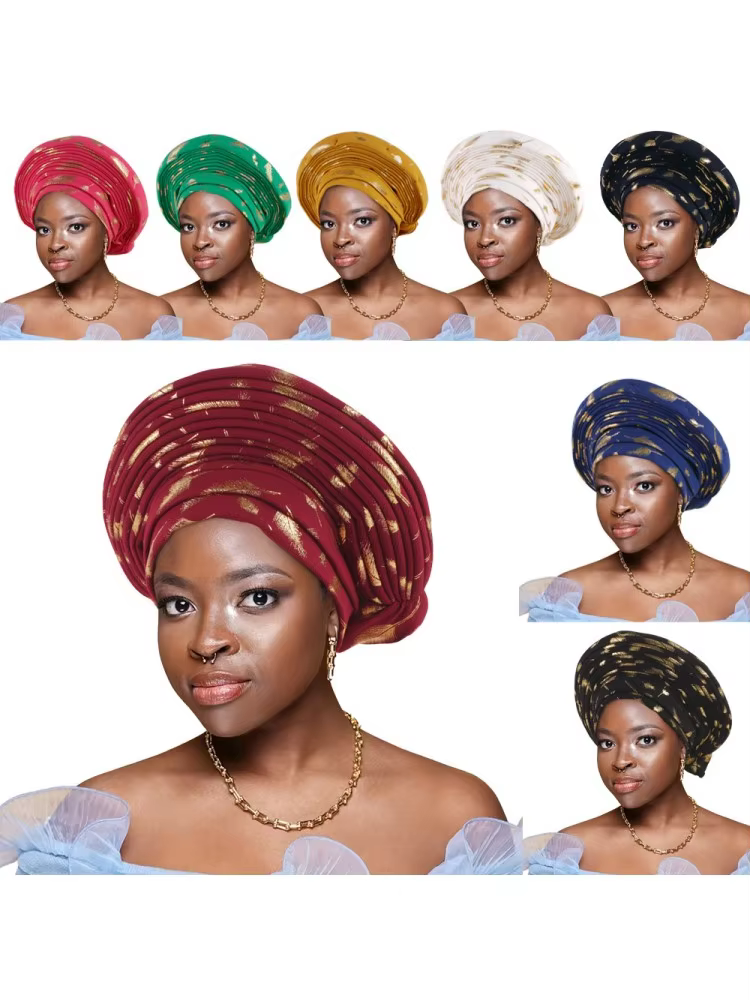 Turban Africain pour Femme