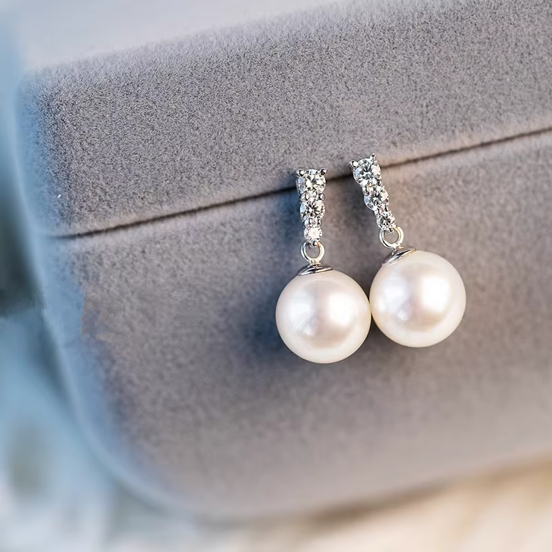 Boucle d'oreille de mariage élégante pour femme