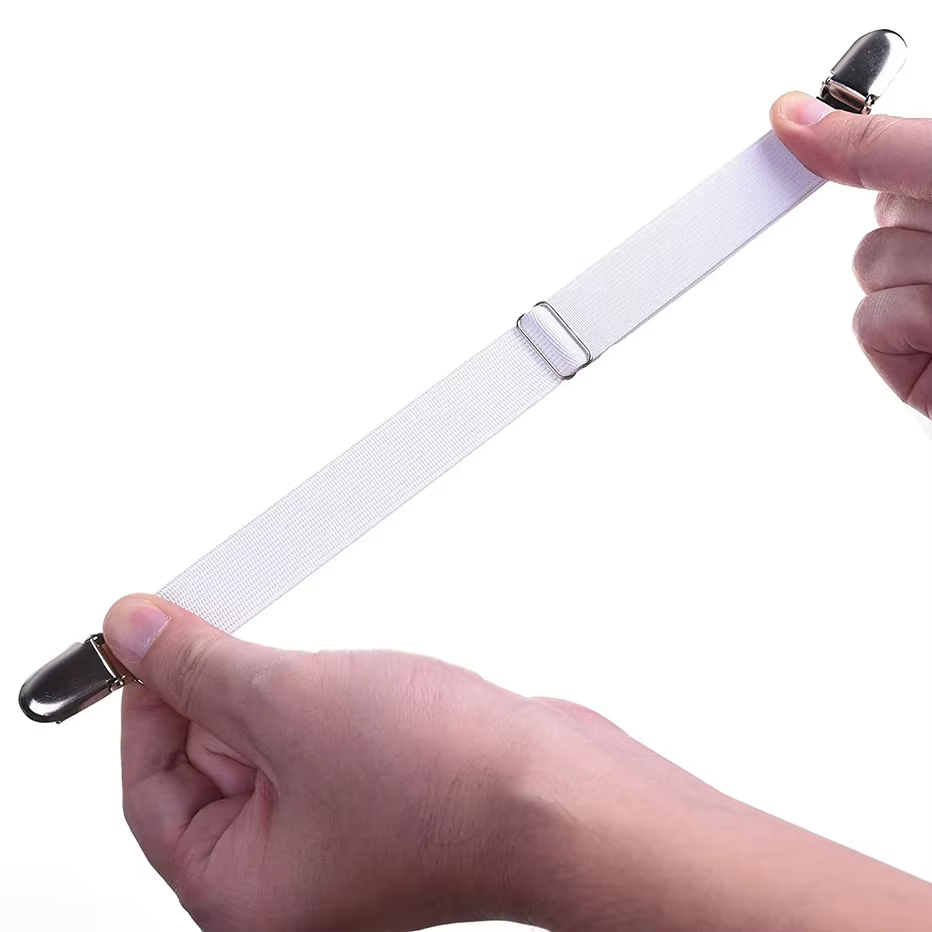 Bande de fixation élastique pour drap de lit
