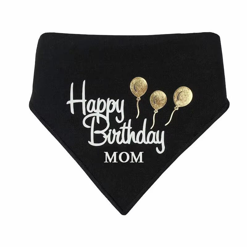 Joyeux anniversaire papa maman animal de compagnie chien Bandana mari