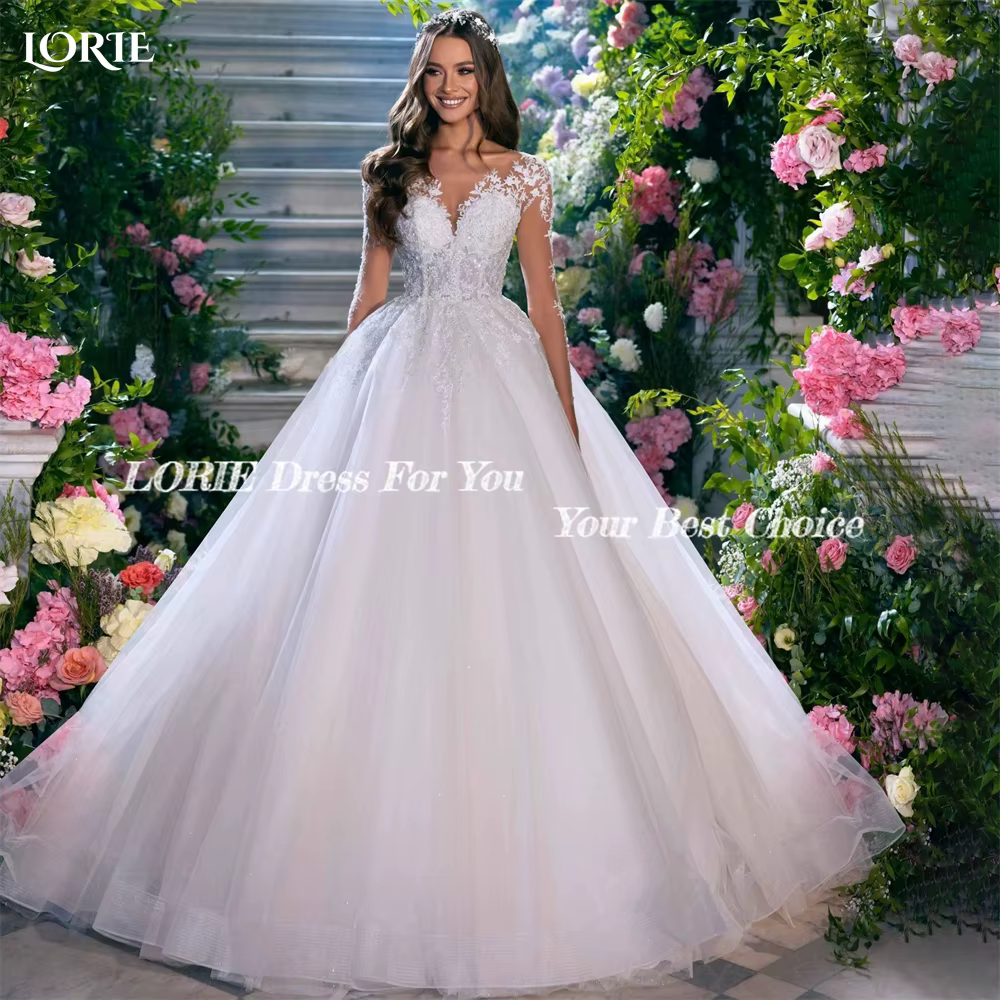 LORIE Arabia-Robe de Mariée Vintage en Dentelle