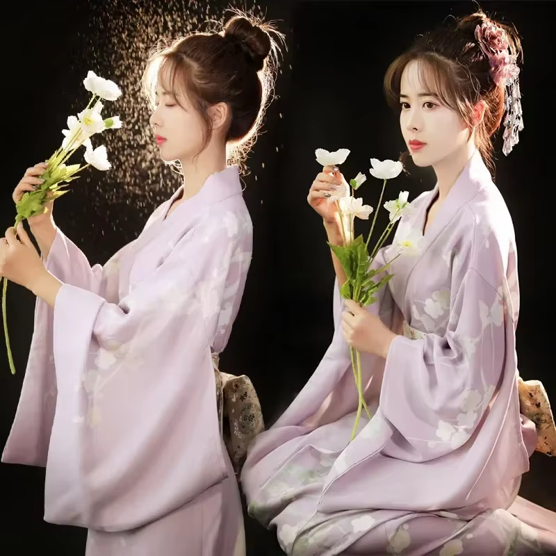 Kimono japonais 2026 pour femme