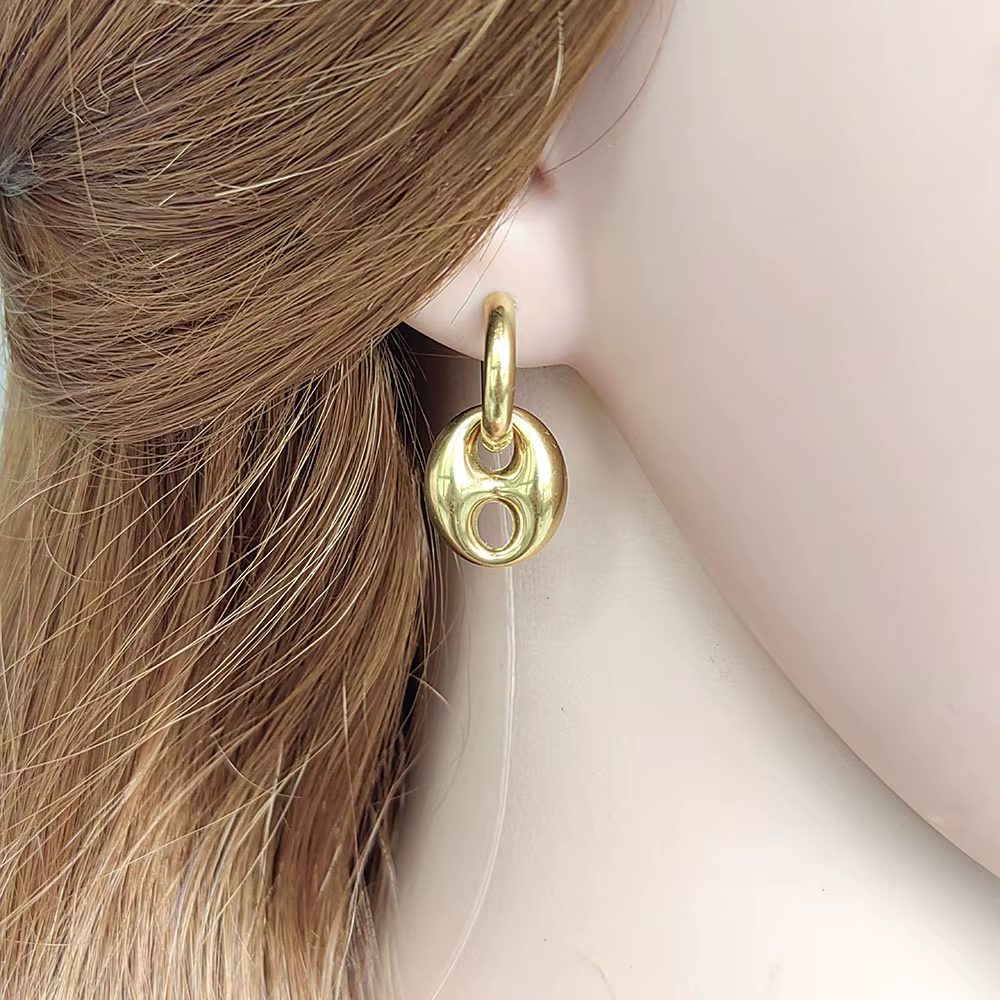 HUIDANG boucles d'oreilles d'hiver tendance 2025 femme Mariner lien
