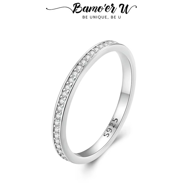 Bamoer – bague en argent Sterling 925 pour femmes