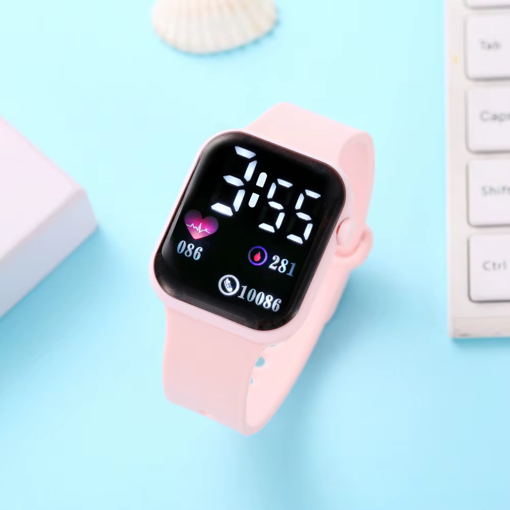 Montre électronique LED orientée à l'amour