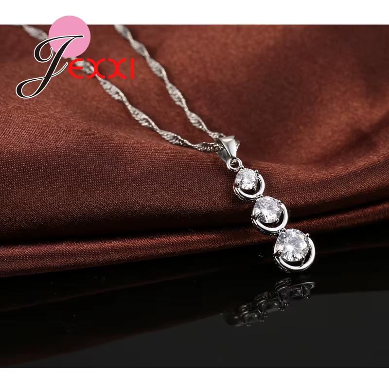 Ensemble de bijoux en argent Sterling 925