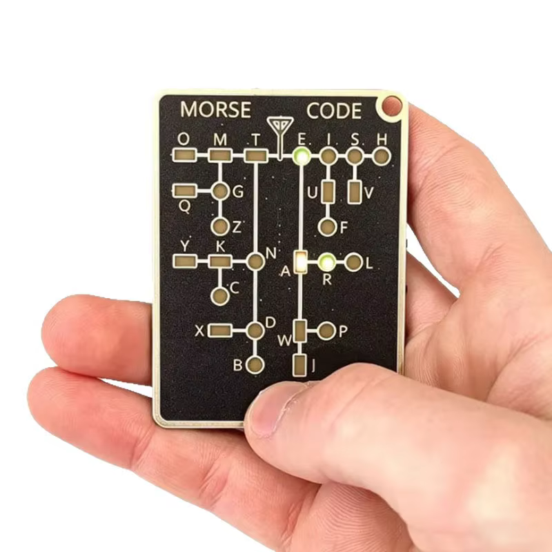 Carte d'entraînement au code Morse Pro édition LED