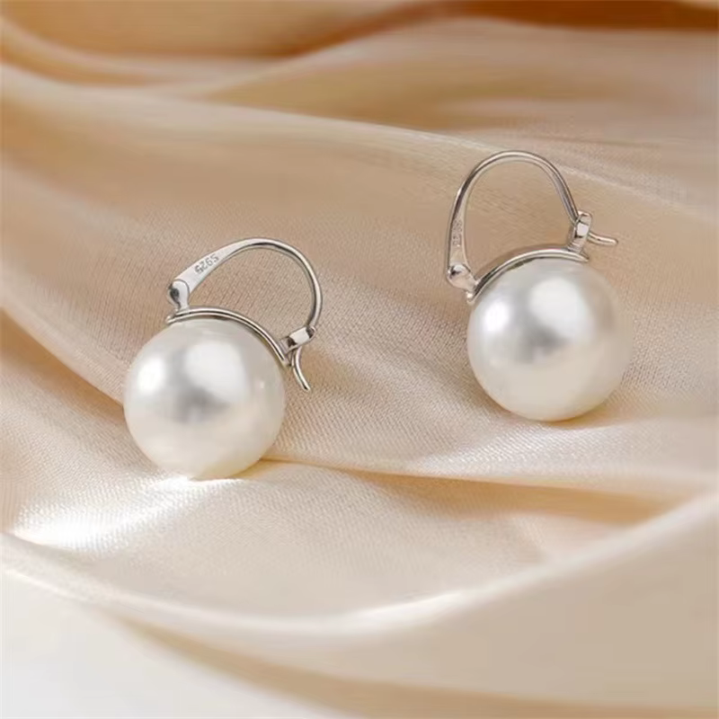 LAYA 2025 nouveau 925 en argent Sterling boucle d'oreille coquille perle