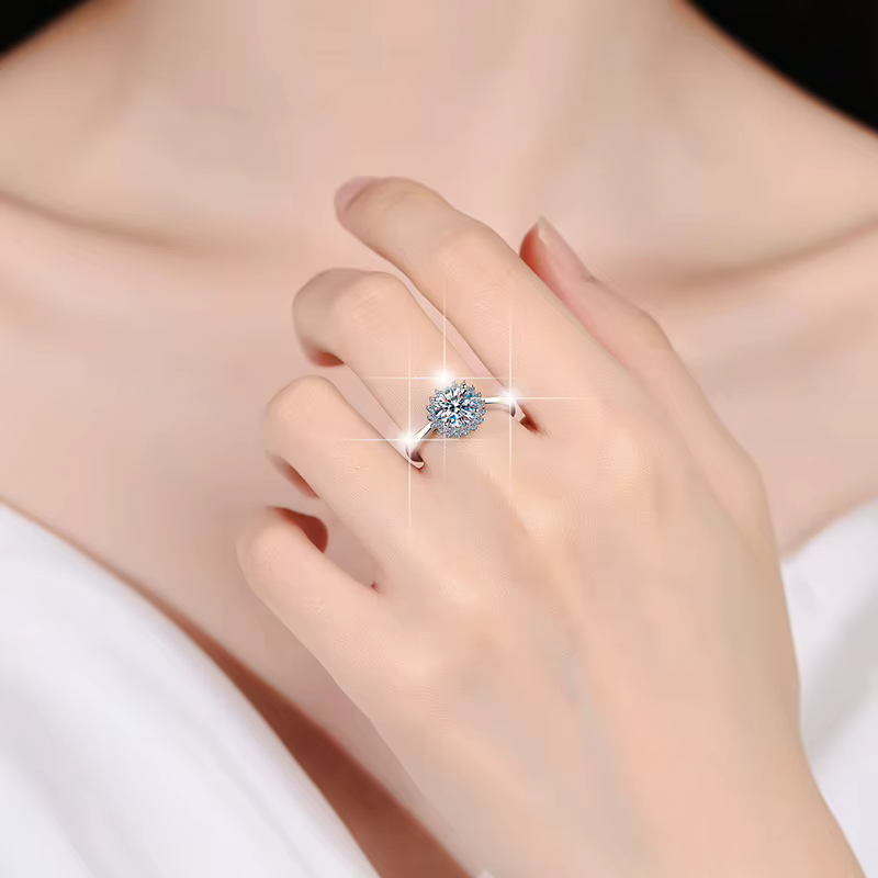 Ensemble de bijoux en argent regardé 925 pour femme