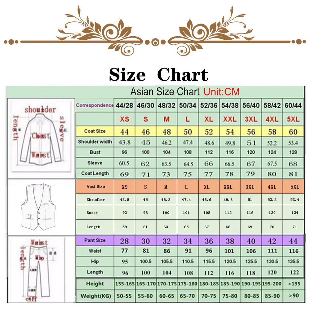 Costume Homme Luxueux et Élégant avec Ornements en Pierres Brillantes