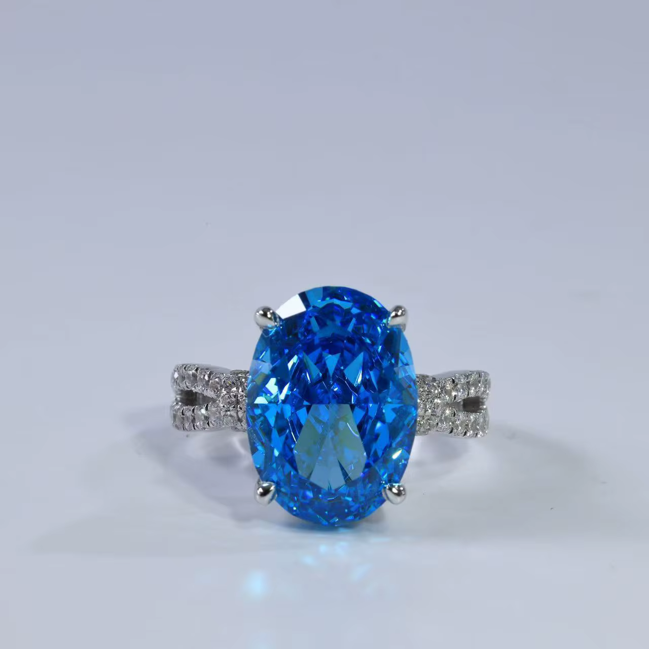 WUIHA – bague de cocktail en argent Sterling 100% 925