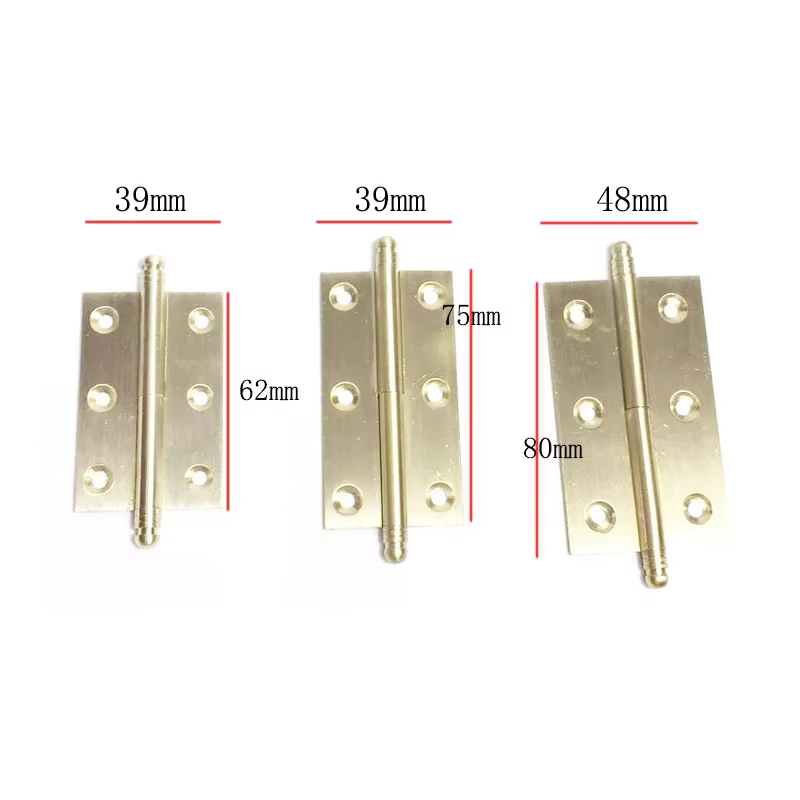 Charnière détachable en laiton de 3 "/75mm