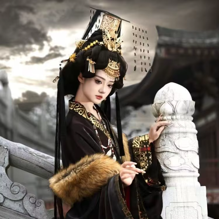 Couronne de reine rétro chinoise