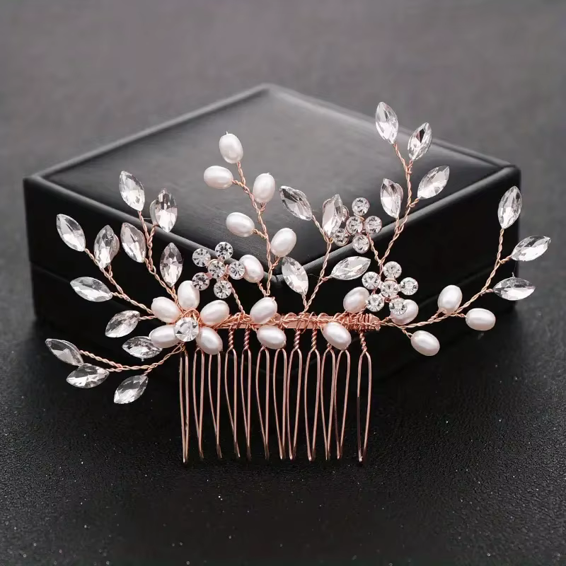 Peigne à cheveux de mariée