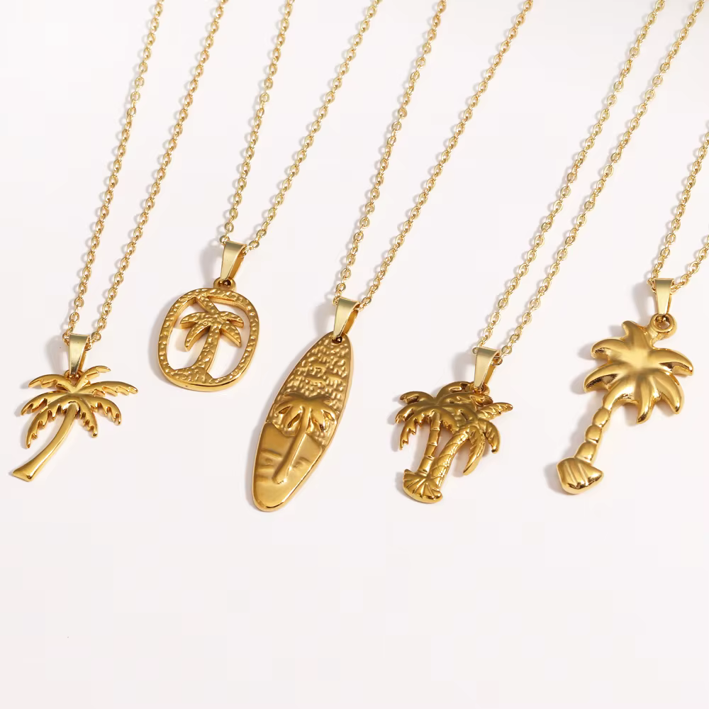 Collier de cocotier pour femmes