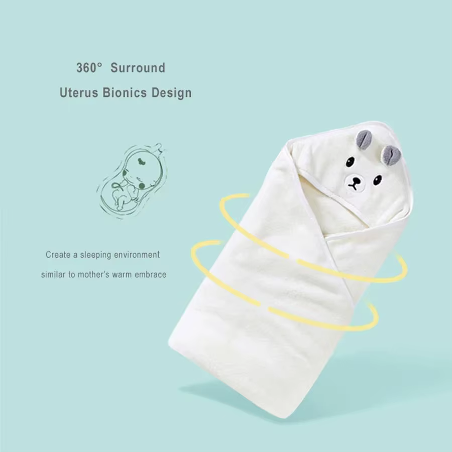 Peignoir de bain enfant en bas âge serviette pour bébé garçon fille couvertures emmaillotage avec capuche dessin animé