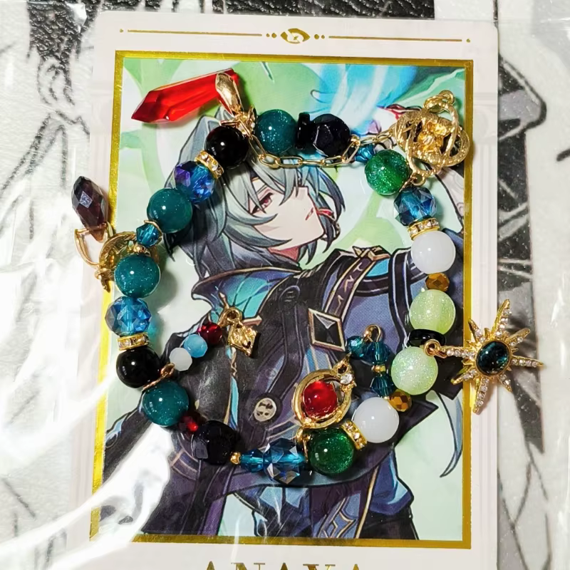 Bracelets de dessin animé Anaxa Anaxagoras pour femmes