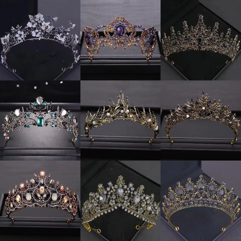 Vintage Baroque reine diadème