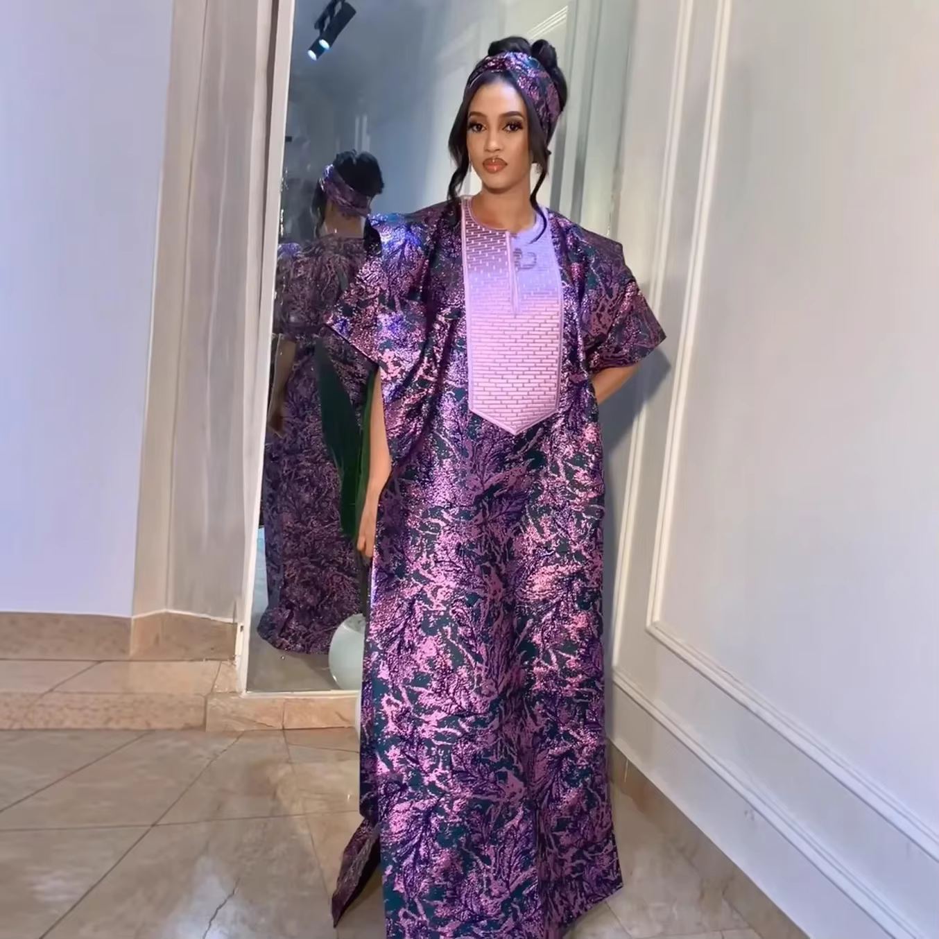 Robe africaine traditionnelle pour femmes