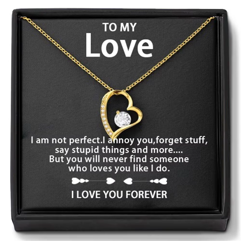 Bijoux à mon amour 14K or ou argent pour toujours