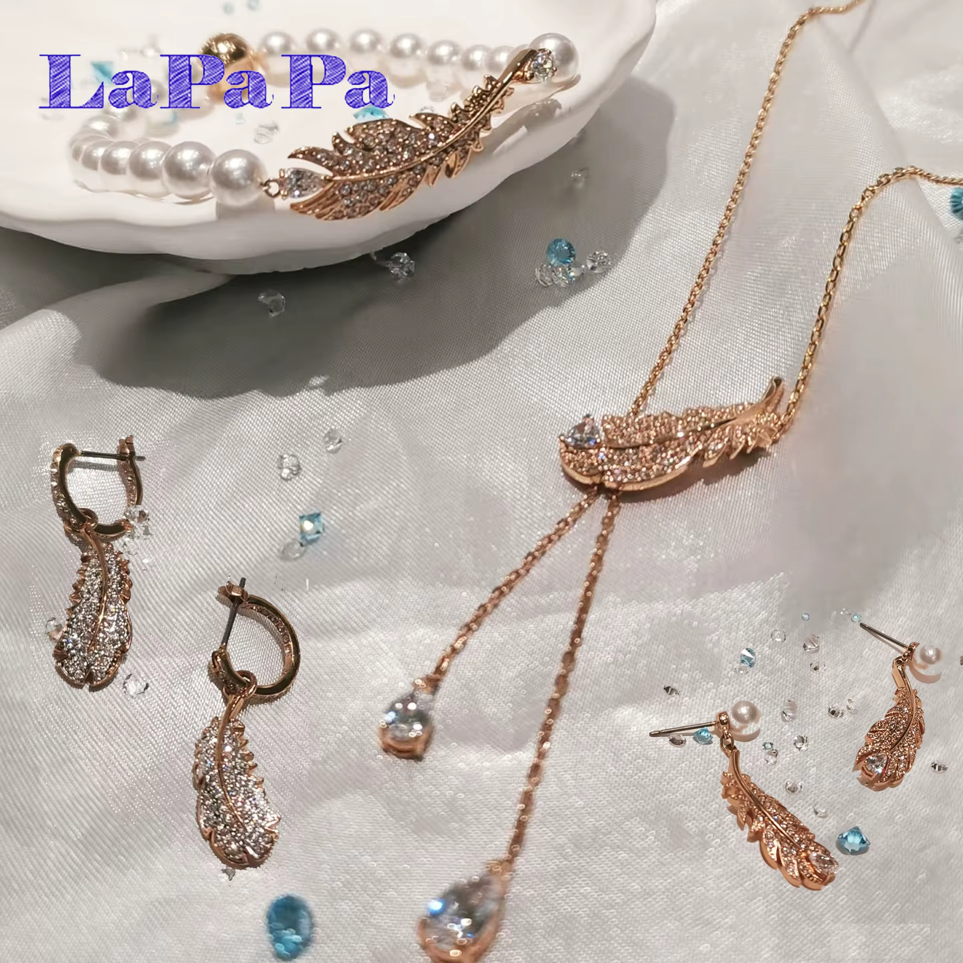 Boucles d'oreilles en perles originales pour femmes