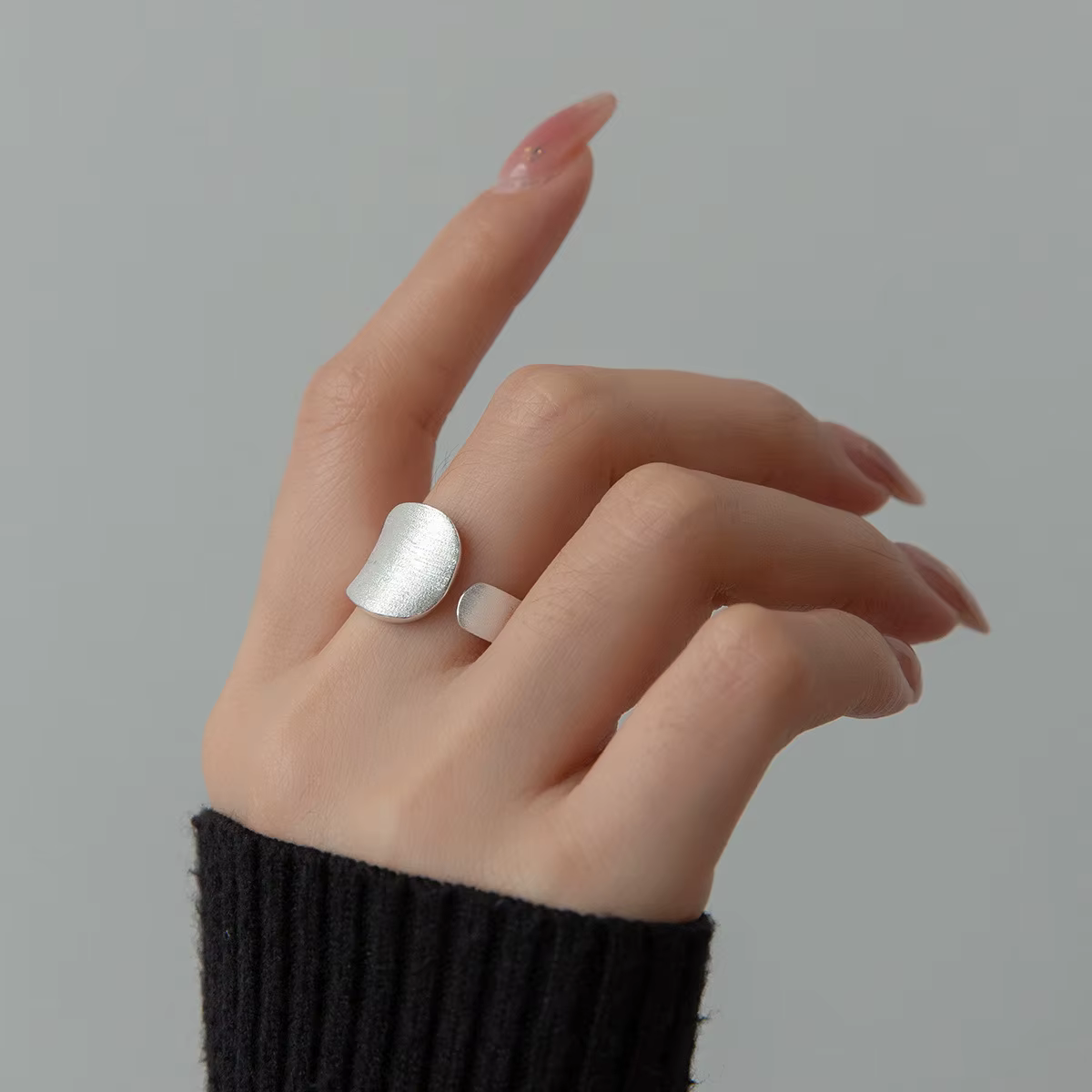 Bagues ouvertes en argent Sterling 925 pour femmes