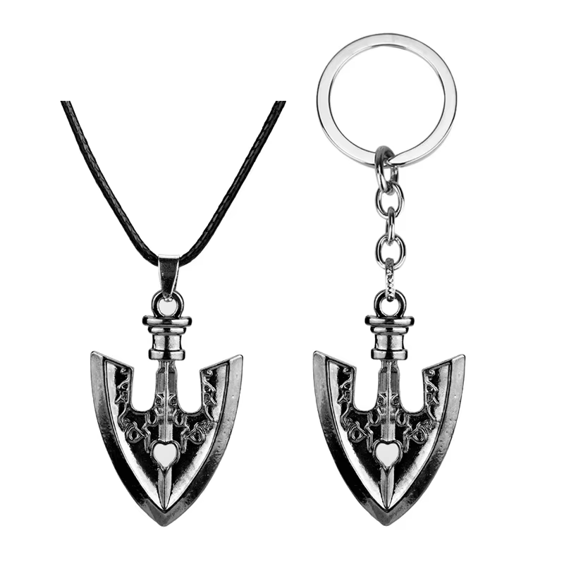 Anime JOJOS BIZARRE ADVENTURE Kujo Jotaro flèche métal doré tour de cou charme cadeaux porte-clés