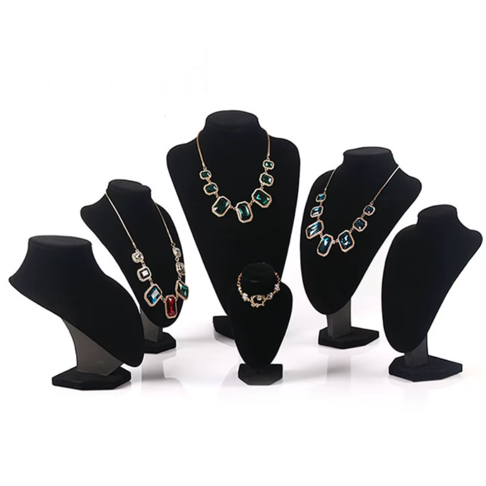 Présentoirs de buste présentoir de bijoux Mini chevalet de collier