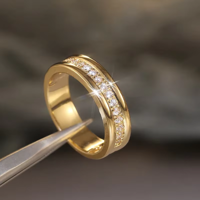 Bague de mariage Simple pour femmes
