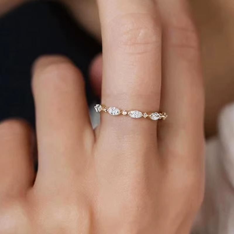 Huitan – bague Simple et élégante pour femmes