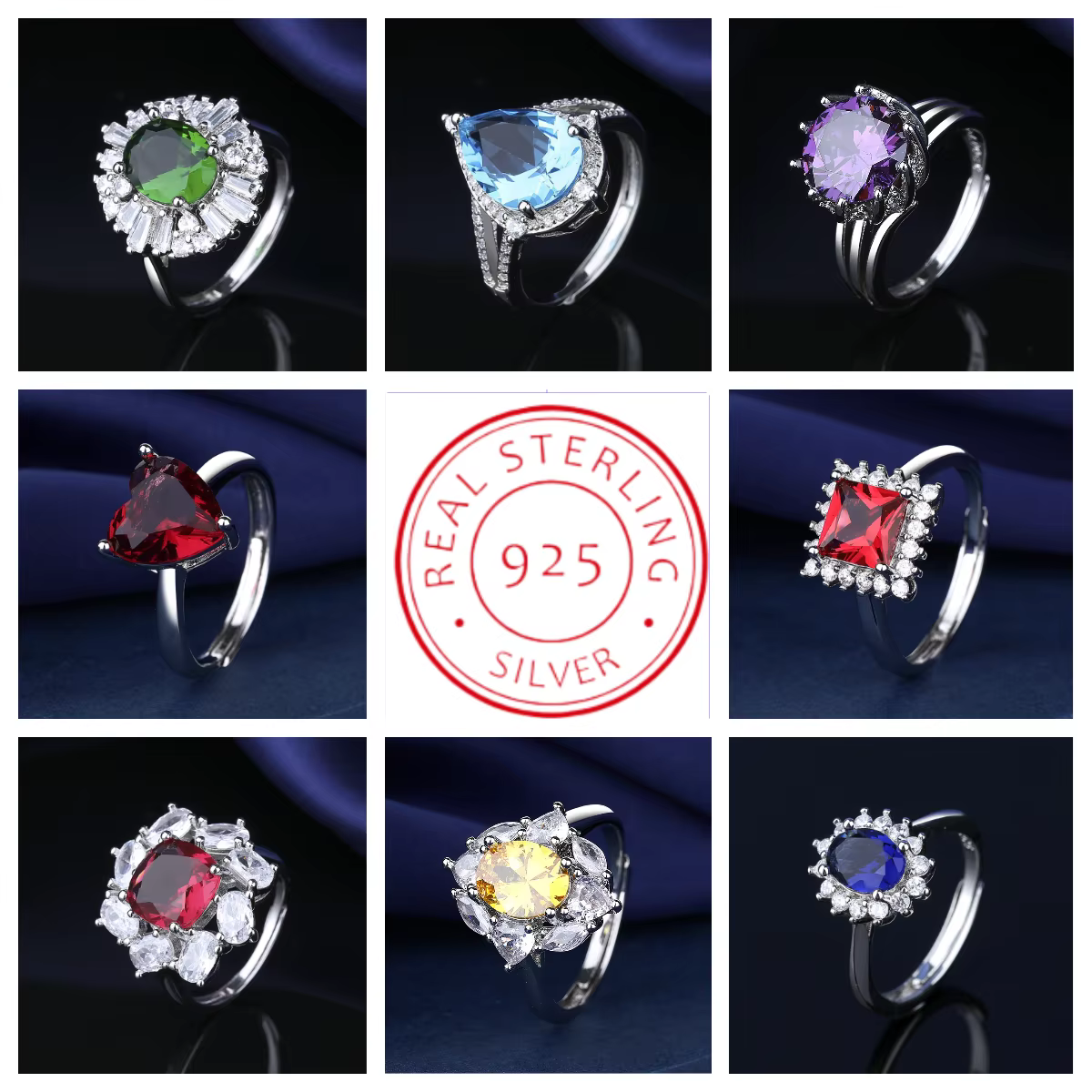 Bague Belle en argent sterling 925