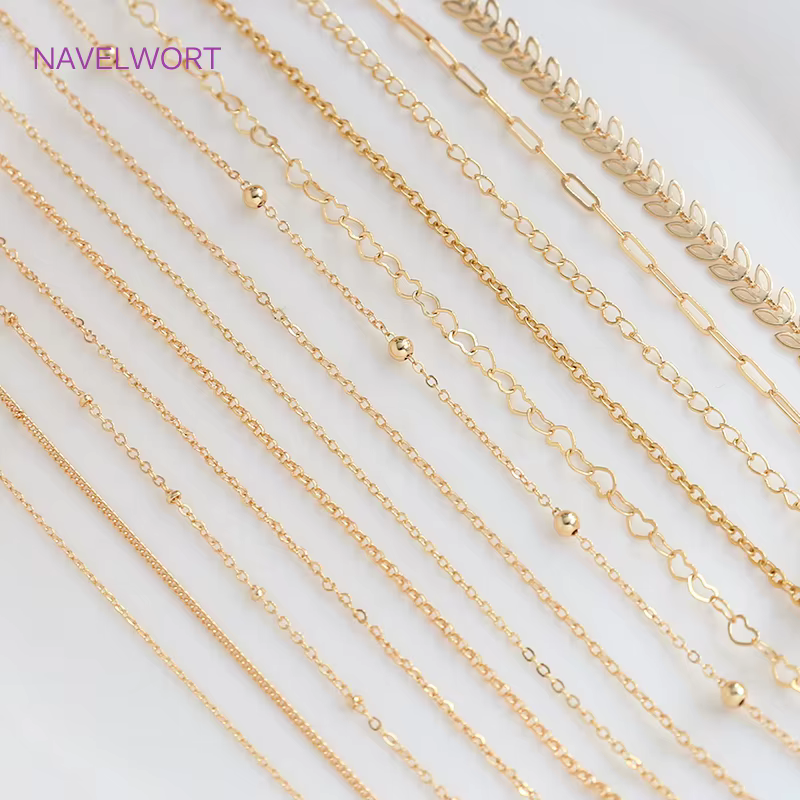 Chaînes en vrac pour la fabrication de bijoux