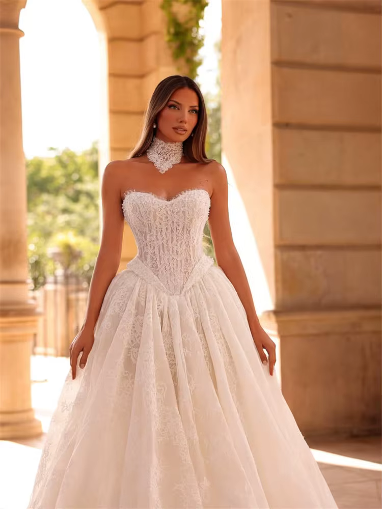 Robe de mariée en dentelle