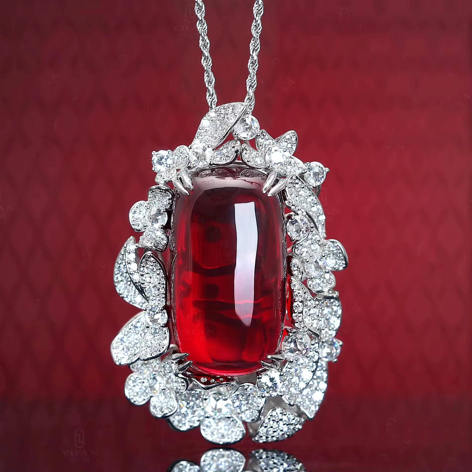 Collier de mariage fleur de mode pour femme
