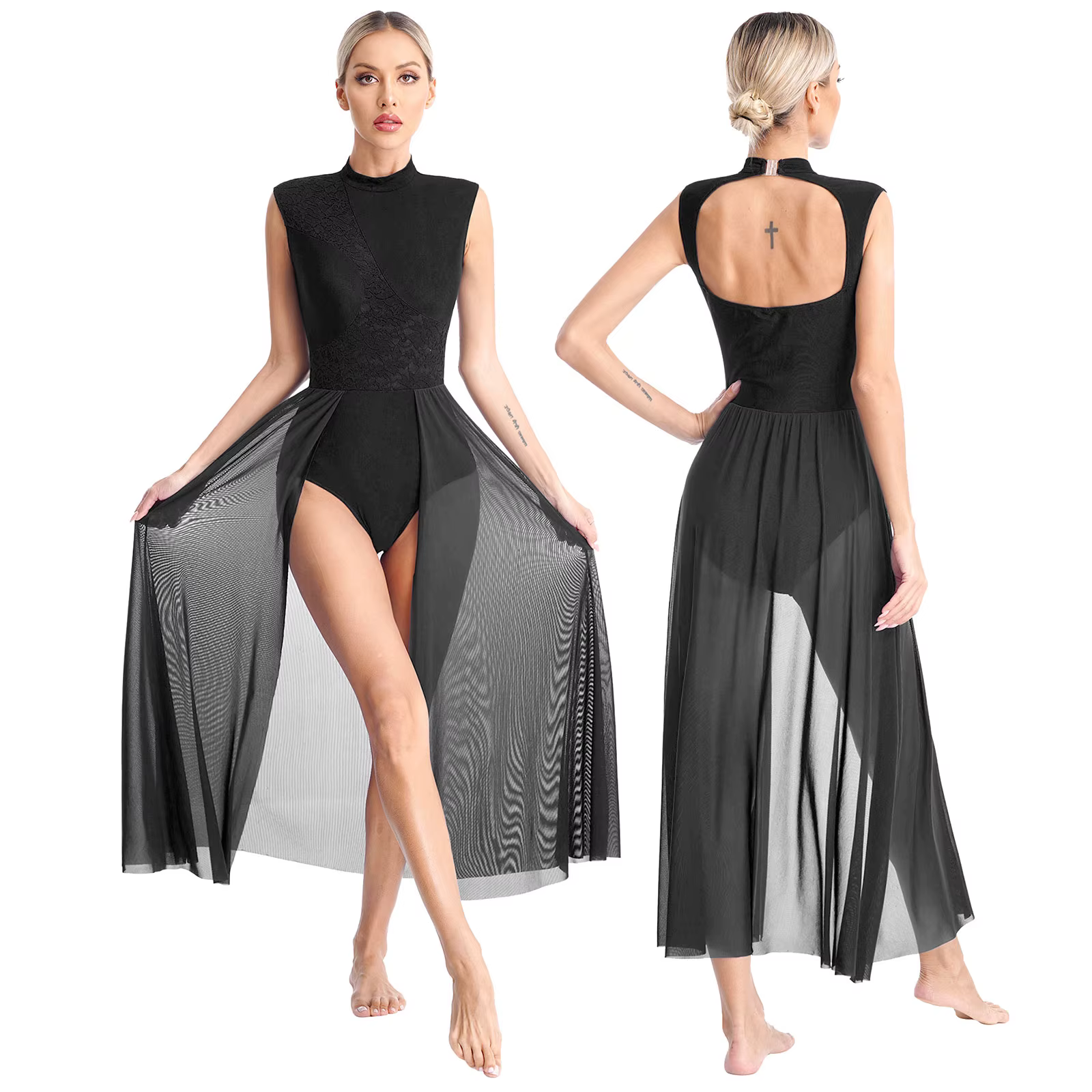 Robe de danse d'éloge pour femmes