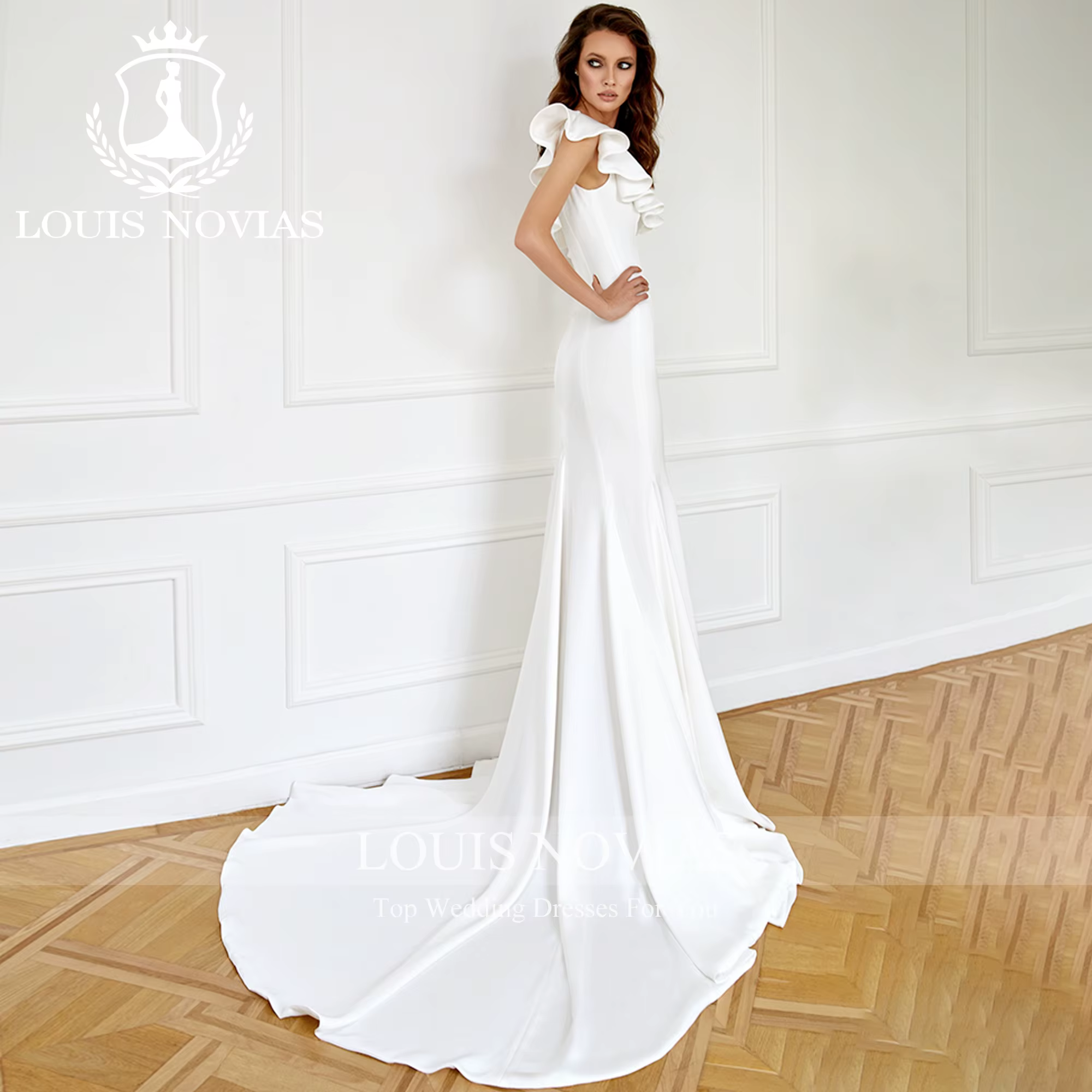 Modiis Navias-Robe de mariée sirène de haute qualité