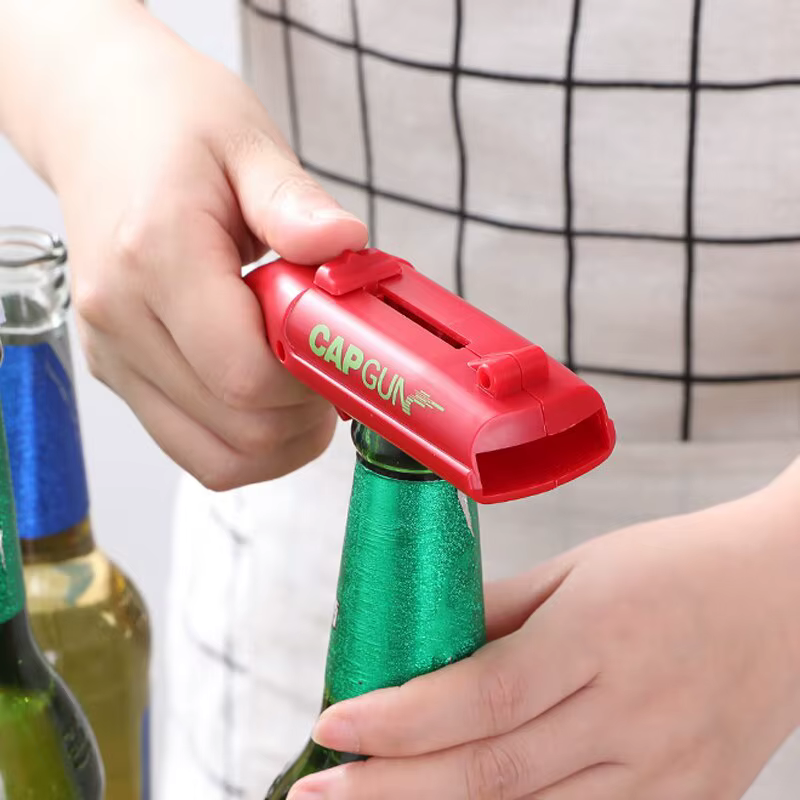 Ouvre-bouteille portable à ressort pour bar