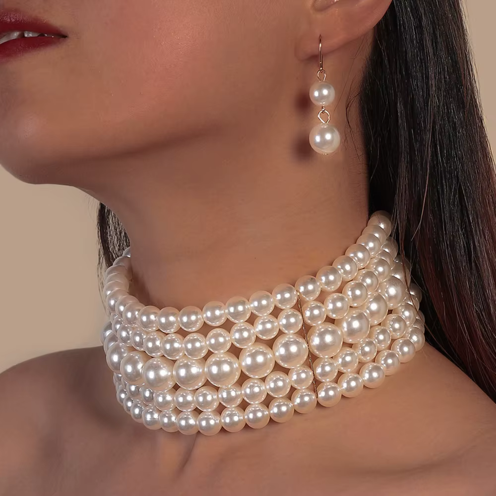 Nouvel ensemble de bijoux tendance pour femmes