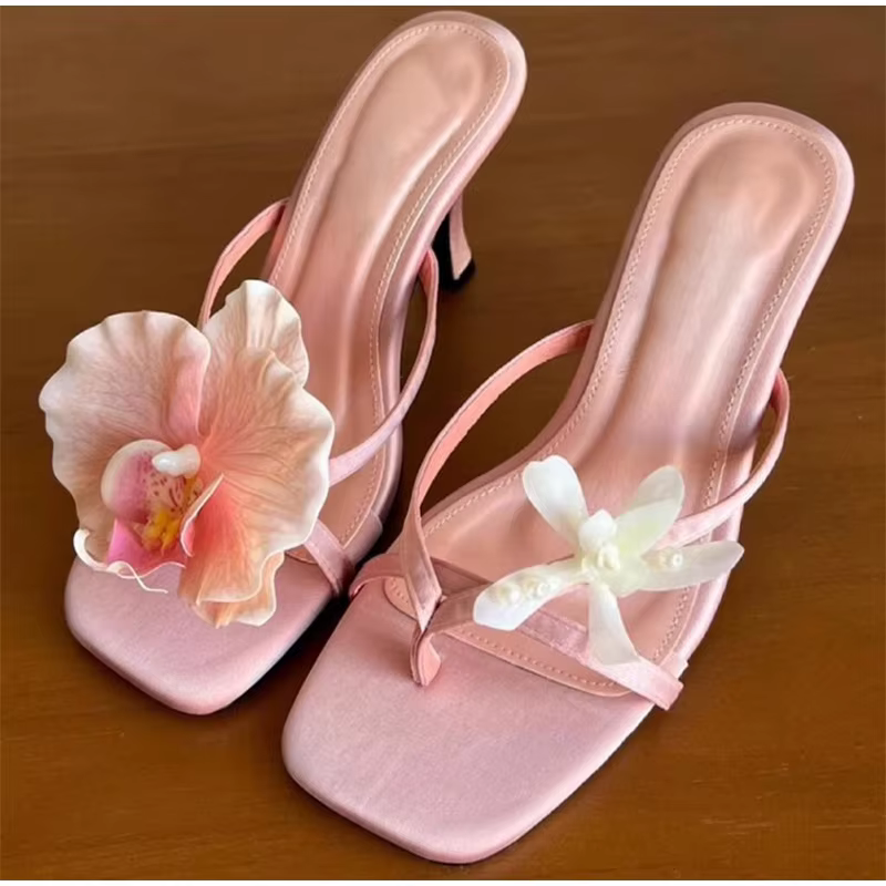 Sandales à fleurs pour femmes