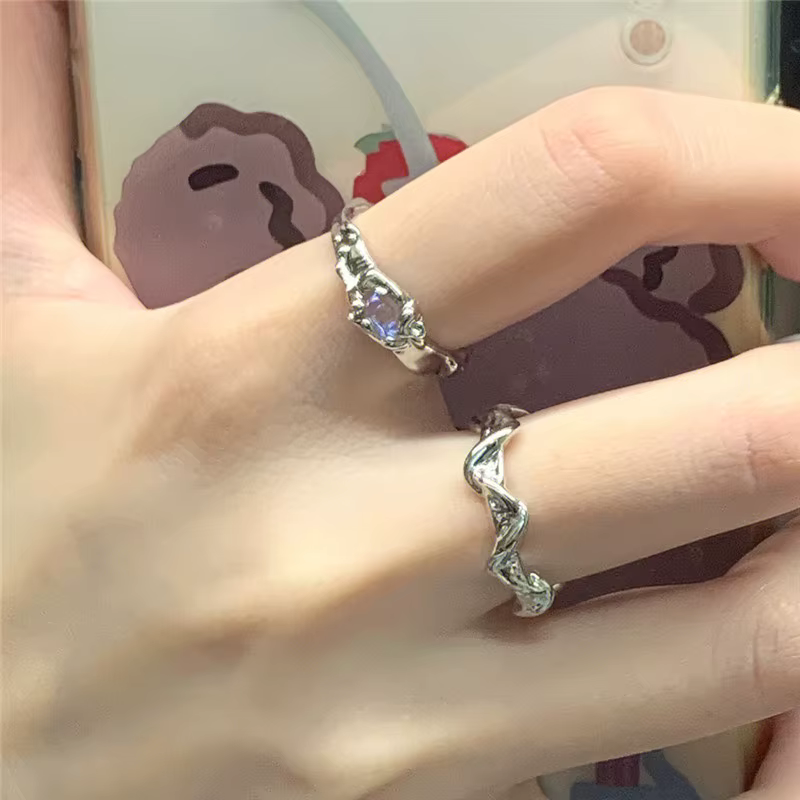 Bague femme petit Design pierre de clair de lune