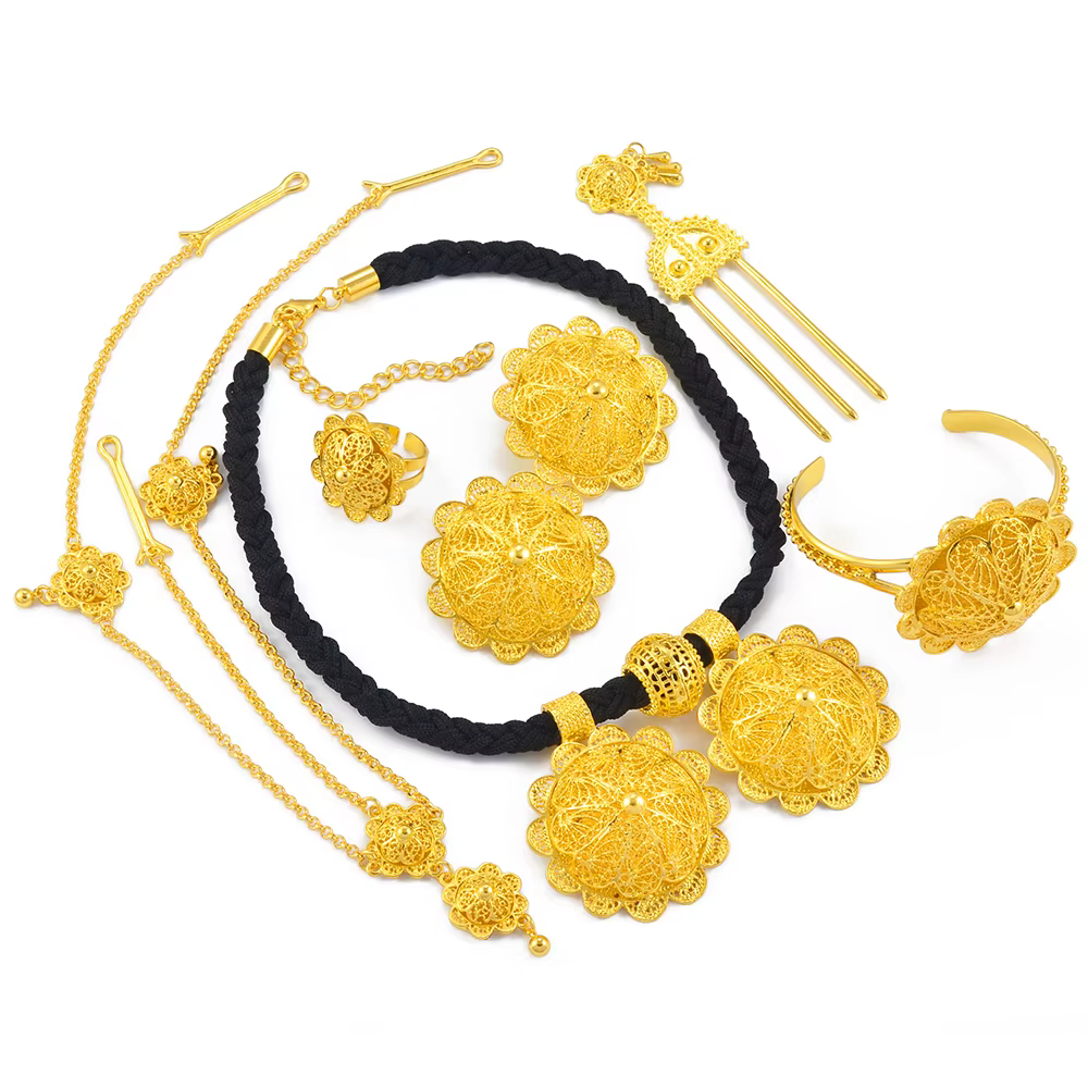 Anniyo – ensemble de bijoux éthiopiens