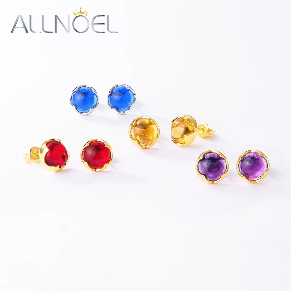 Boucles d'oreilles à tige en argent regardé 925 pour femme