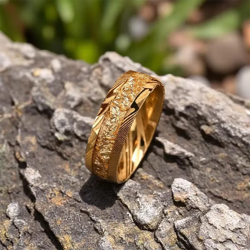 Bague Damas 8 mm pour homme