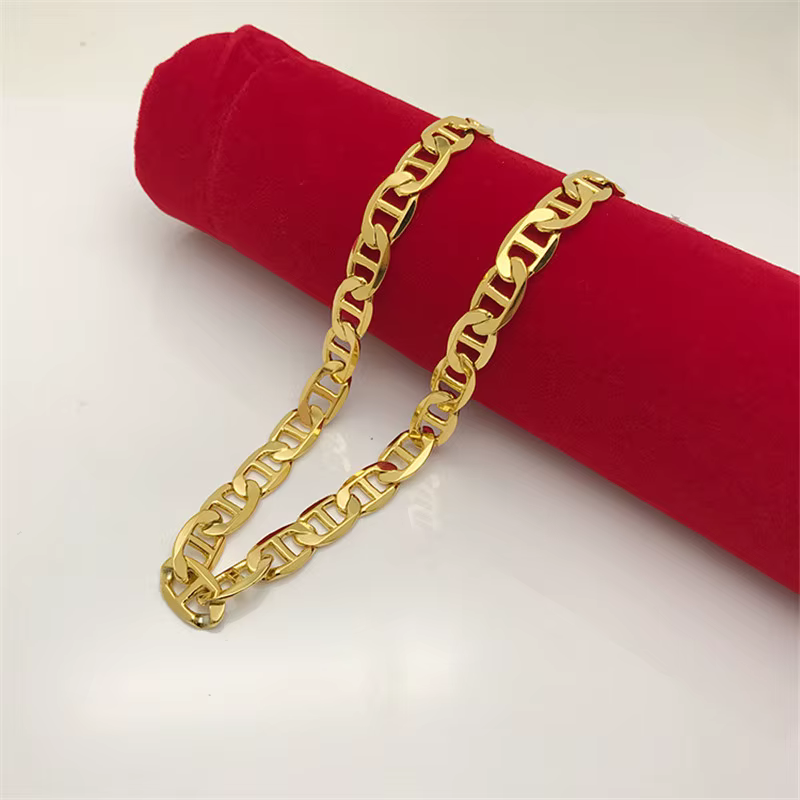 Collier coréen en or 24 carats