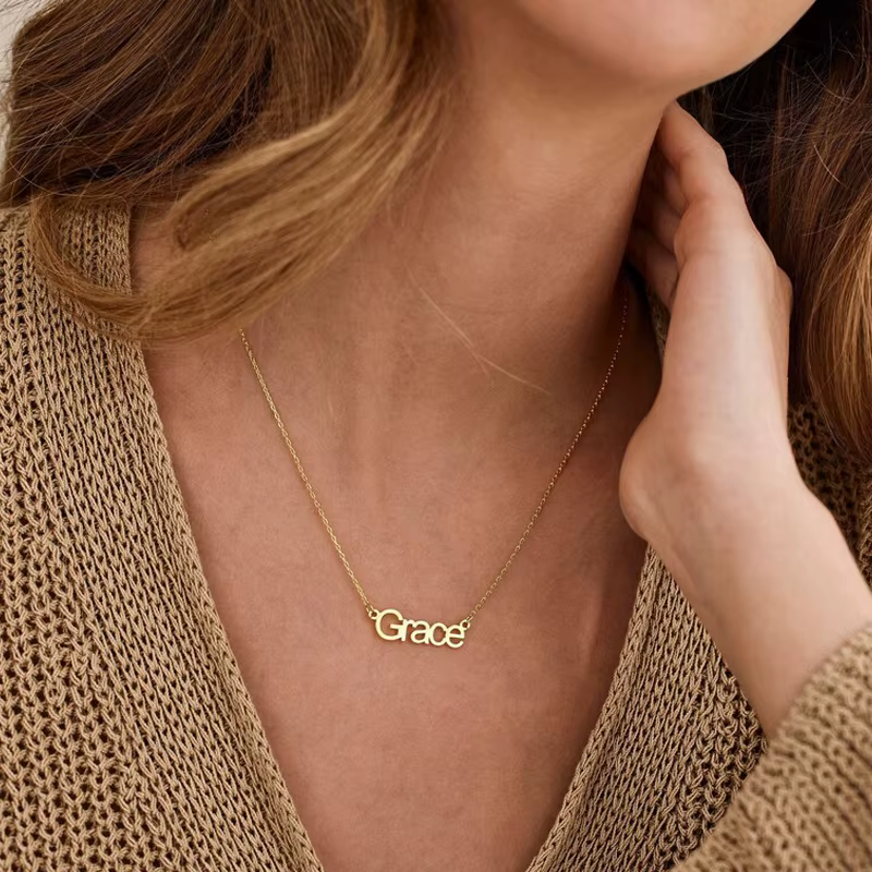 Collier avec nom personnalisé