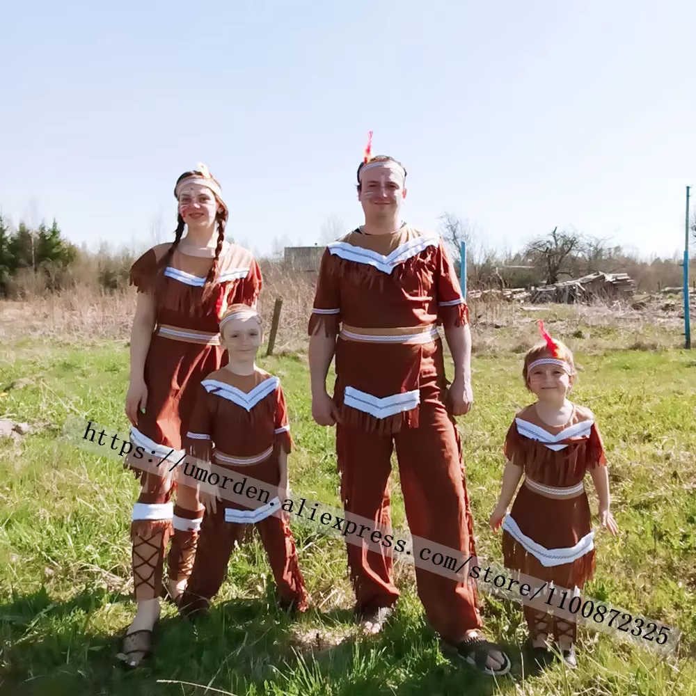 Costume de princesse indienne pour filles de 3 à 8 ans