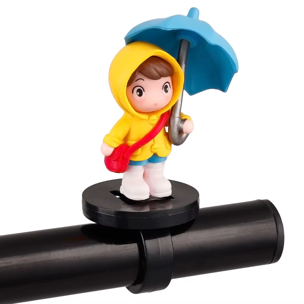 Décoration de parapluie de vélo pour petite fille